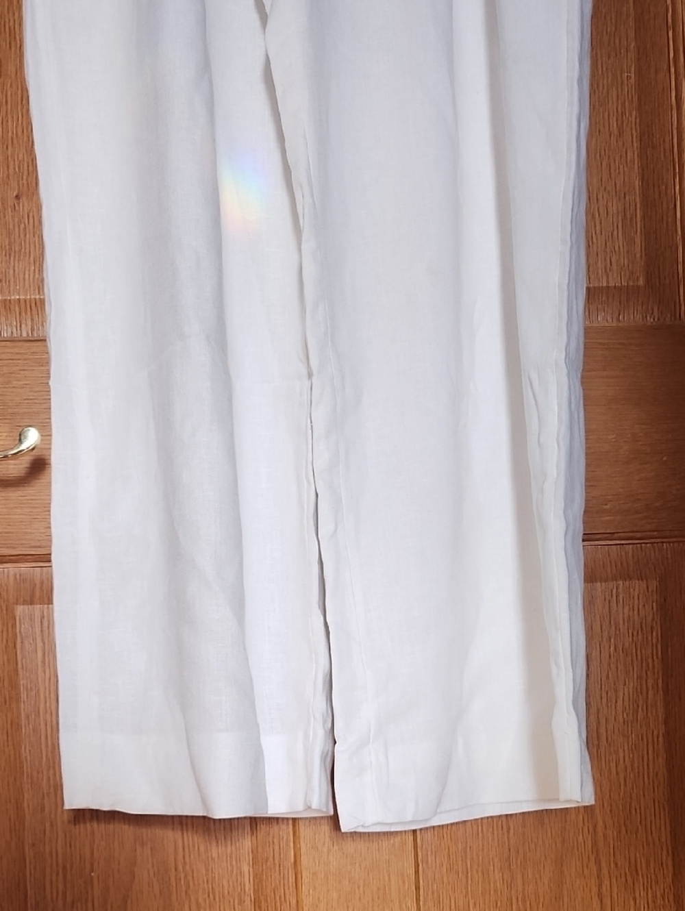 Abercrombie & Fitch Wide Leg Pants in Camel Brown - Picture 5 of 13
